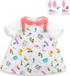 Corolle Mon Grand Poupon Puppenkleid Little Artist Babypuppe 36 Cm