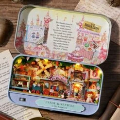 Syntek Handgefertigtes Kinderspielzeug Zum Selbermachen Handgefertigte Hütte Für Kinder 3D Stereoskopisches Puzzlemodell -Kinder Verkauf 29058950 04