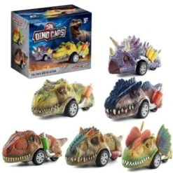 Vetaka Zurückziehen Auto Dinosaurier Set Für Kinder