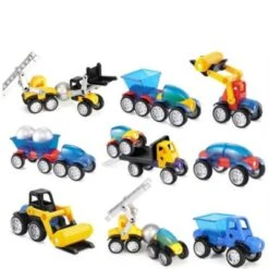 Syntek Technisches Fahrzeugmodell Für Kinder Pädagogisches Magnetisches Spleißspielzeug -Kinder Verkauf 29801722 04
