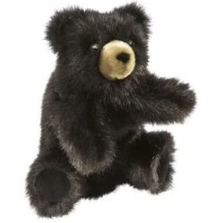 Folkmanis Handpuppe Kleiner Dunkelbrauner Bär / Baby Black Bear