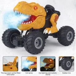 Syntek Dinosaurier Fernsteuerung Off-Road Auto Dinosaurierspielzeug Für Jungen Und Kinder -Kinder Verkauf 29981204 04