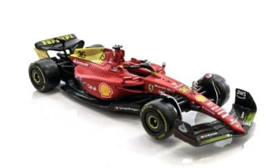 Bburago Modellauto Ferrari F1-75 Leclerc #16 Monza-Ausführung (Maßstab 1:43) 3 Bburago Modellauto Ferrari F1-75 Leclerc #16 Monza-Ausführung (Maßstab 1:43)