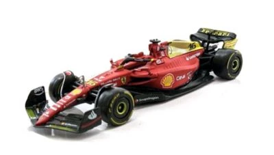 Bburago Modellauto Ferrari F1-75 Leclerc #16 Monza-Ausführung (Maßstab 1:43) 4 Bburago Modellauto Ferrari F1-75 Leclerc #16 Monza-Ausführung (Maßstab 1:43) – Bild 2