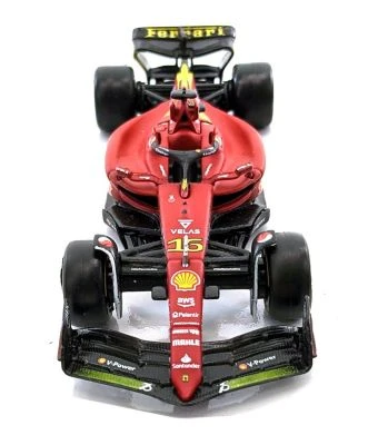 Bburago Modellauto Ferrari F1-75 Leclerc #16 Monza-Ausführung (Maßstab 1:43) 5 Bburago Modellauto Ferrari F1-75 Leclerc #16 Monza-Ausführung (Maßstab 1:43) – Bild 3