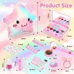 Enbaoxin Kinderschminkspielzeug-Set Kinderschminkset Mädchen Mit Schminkkoffer, Kindermädchen Plüschtasche Kinderschminkspielzeug Geschenk Für Mädchen 3 5 8 Jahre 13 Enbaoxin Kinderschminkspielzeug-Set Kinderschminkset Mädchen Mit Schminkkoffer, Kindermädchen Plüschtasche Kinderschminkspielzeug Geschenk Für Mädchen 3 5 8 Jahre -Kinder Verkauf 30180782 06