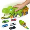 Vetaka Dinosaurier Transportwagen Mit 6 Stück Auto Für Kinder