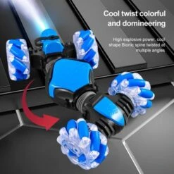 Syntek Ferngesteuertes Spielzeugauto Doppelseitiges Ferngesteuertes Stunt-Auto -Kinder Verkauf 30229919 04