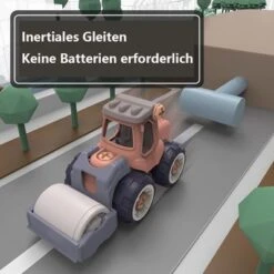 Syntek Trägheit Spielzeug Push Zu Schieben Hand-auf Fähigkeit Bagger Straße Zerlegtes Und Zusammengebautes Baufahrzeugspielzeug Für Jungen -Kinder Verkauf 30235343 03