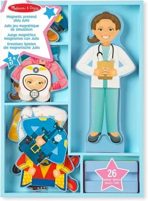 Melissa & Doug Magnetische Anziehuppe Magnetic Pretend Play - Julia 3 Melissa & Doug Magnetische Anziehuppe Magnetic Pretend Play - Julia