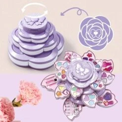 Brightake Waschbare Drehbare Schminkbox Für Kinder Deluxe Kinder-Kosmetik-Spielzeug-Set -Kinder Verkauf 30437097 03