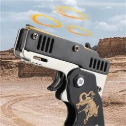 Enbaoxin Gummiband Pistole Metall Kinder Spielzeug Kinder Spielzeug Pistole Waffe -Kinder Verkauf 30437237 03