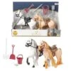 Toi Toys Toi-Toys 2er Pferde Set Mit Zubehör Spielzeugpferde Mit Langer Mähne -Kinder Verkauf 30440968 01