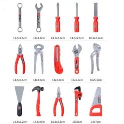 Syntek Werkzeugkasten Für Kinder Simulation Wartungswerkzeug Bohrmaschine Schraubendreher Reparatur Spielhaus Kinderspielzeug -Kinder Verkauf 30456015 05