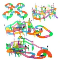 Decome Magnetfolie Transparente Farbige Magnetschienenblöcke 10 Decome Magnetfolie Transparente Farbige Magnetschienenblöcke -Kinder Verkauf 30520041 03