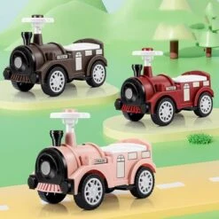 Decome Geeignet Für Kinder Von 1-6 Jahren Vierrädriges Gleichgewichtsfahrrad In Zugoptik Mit Licht Und Musik Für Scooter -Kinder Verkauf 30520783 03