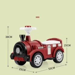 Decome Geeignet Für Kinder Von 1-6 Jahren Vierrädriges Gleichgewichtsfahrrad In Zugoptik Mit Licht Und Musik Für Scooter -Kinder Verkauf 30520783 05