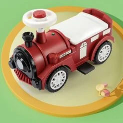 Decome Geeignet Für Kinder Von 1-6 Jahren Vierrädriges Gleichgewichtsfahrrad In Zugoptik Mit Licht Und Musik Für Scooter -Kinder Verkauf 30520783 06