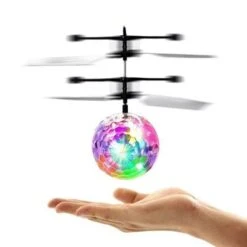 SHAOKE RC Fliegender Ball Mit LED Licht, Helikopter Mit Handsensor Infrarot Mini Hubschrauber Kinder Fliegendes Spielzeug Für Indoor Und Outdoor Spiele Ferngesteuerte Hubschrauber -Kinder Verkauf 30596438 02