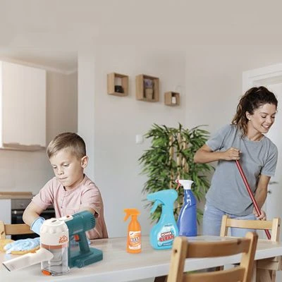 Syntek Haushaltsreinigung Spielet Mit Einem Elektrostaubsauger Und Anderem Zubehör Inklusive - Tolles Geschenk Für Kinder Mehrfarbig 8 Syntek Haushaltsreinigung Spielet Mit Einem Elektrostaubsauger Und Anderem Zubehör Inklusive - Tolles Geschenk Für Kinder Mehrfarbig – Bild 6