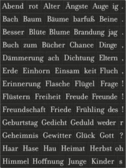 Moses. Verlag Magnetset Magnetische Poesie Alltagspoesie & Wortzauber, 500-tlg. -Kinder Verkauf 30613269 04