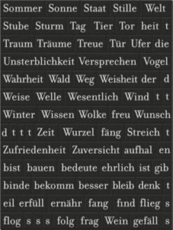 Moses. Verlag Magnetset Magnetische Poesie Alltagspoesie & Wortzauber, 500-tlg. -Kinder Verkauf 30613269 06