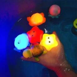 Syntek Vinyl-Spielzeug Für Babybadewannen Für Kinder Induktions-Leuchtnetz-Fischfischen-Kinder, Die Spielzeug Spielen -Kinder Verkauf 30790693 04