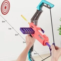 Syntek Sport- Und Freizeitbogen- Und Pfeilspielzeugpistole Für Kinder Interaktives Eltern-Kind-Spielspielzeug Im Freien, Bogenschießen 11 Syntek Sport- Und Freizeitbogen- Und Pfeilspielzeugpistole Für Kinder Interaktives Eltern-Kind-Spielspielzeug Im Freien, Bogenschießen -Kinder Verkauf 30790716 04