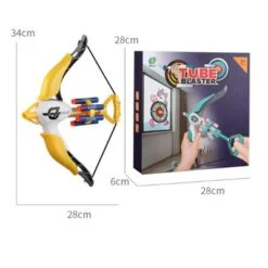 Syntek Interaktives Schießspiel-Set Für Kinder Mit Soft-Bullet-Pistolen Interaktives Zielschießspiel Für Kinder Im Innen- Und Außenbereich, Soft-Bullet-Gun-Spielzeug -Kinder Verkauf 30790844 05