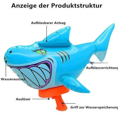 Epik Aufblasbare Spielzeugpistole Für Kinder Strand Wasser Aufblasbare Wasserpistole Zum Spielen Im Sommer Für Kinder 7 Epik Aufblasbare Spielzeugpistole Für Kinder Strand Wasser Aufblasbare Wasserpistole Zum Spielen Im Sommer Für Kinder – Bild 5