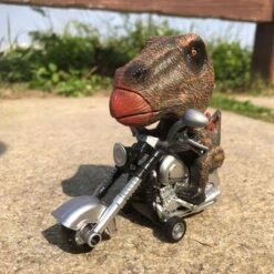 SHAOKE Lustiges Motorrad-Dinosaurier-Spielzeug, Dekorationen Lustiges Dinosaurier-Motorrad-Spielzeug Spielzeugautos -Kinder Verkauf 30805074 05