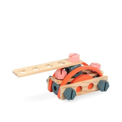 Enbaoxin Kindersimulation Holzwerkzeugtisch Kinderspielzeug Puzzle Nüsse Montiert 4 Enbaoxin Kindersimulation Holzwerkzeugtisch Kinderspielzeug Puzzle Nüsse Montiert – Bild 2