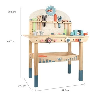 Enbaoxin Kindersimulation Holzwerkzeugtisch Kinderspielzeug Puzzle Nüsse Montiert 7 Enbaoxin Kindersimulation Holzwerkzeugtisch Kinderspielzeug Puzzle Nüsse Montiert – Bild 5