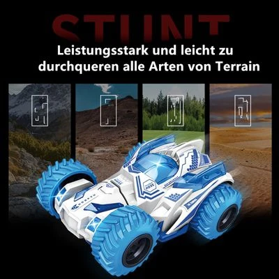 Enbaoxin Stunt-drehendes Geländewagen-Spielzeug Mit Allradantrieb Stunt-Offroad-Spielzeugauto-Modellspielzeug 7 Enbaoxin Stunt-drehendes Geländewagen-Spielzeug Mit Allradantrieb Stunt-Offroad-Spielzeugauto-Modellspielzeug – Bild 5