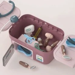 Enbaoxin Kindersimulation Stethoskop Tragbare Medizinische Kit Spielzeug Multifunktionaler Sanitätskasten Kinderspielzeug -Kinder Verkauf 30925818 03