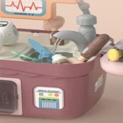 Enbaoxin Kindersimulation Stethoskop Tragbare Medizinische Kit Spielzeug Multifunktionaler Sanitätskasten Kinderspielzeug -Kinder Verkauf 30925818 06