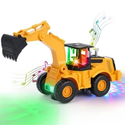 Vicabo Bagger Spielzeug Fahrzeug Baustellenfahrzeuge Mit Licht Und Musik Spielzeugautos Für Kinder 3 Vicabo Bagger Spielzeug Fahrzeug Baustellenfahrzeuge Mit Licht Und Musik Spielzeugautos Für Kinder