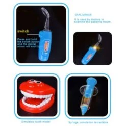 Vicabo Arztkoffer Zahnarzt Rollenspiel Spielzeug Set Arztkoffer Für Kinder -Kinder Verkauf 30971404 06