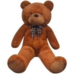 VidaXL Weicher XXL-Plüsch-Teddybär Braun 160 Cm Teddybär -Kinder Verkauf 31017998 02