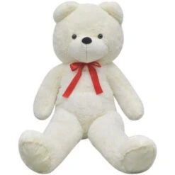 VidaXL Teddybär Kuscheltier Plüsch Weiß 242 Cm Plüschtier -Kinder Verkauf 31056812 04