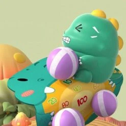 Enbaoxin Kinder Projektil Klebrigen Ball Indoor-Dartscheibe Dinosaurier Pistole Werfen Launching Ball Spielzeug -Kinder Verkauf 31117863 05