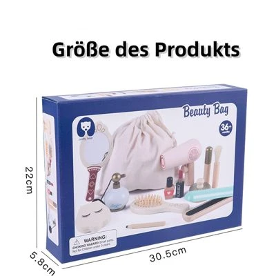 SHAOKE Kosmetik-Toilettenset Für Kinder Kinder-Prinzessin-Spielhaus-Ankleide-Spielzeugset Kinder-Make-up 7 SHAOKE Kosmetik-Toilettenset Für Kinder Kinder-Prinzessin-Spielhaus-Ankleide-Spielzeugset Kinder-Make-up – Bild 5