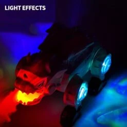 Enbaoxin Spray Light Up Musical Stunt Car Elektrischer Transformator Dinosaurier Spielzeugauto -Kinder Verkauf 31277921 03