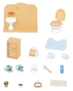 Sylvanian Families Toiletten-Set -Kinder Verkauf 3181211 02