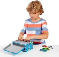 Klein Hot Wheels Autosammlerkoffer Aus Metall, Für 18 Fahrzeuge -Kinder Verkauf 3250925 03