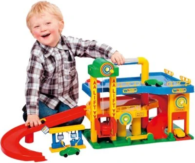 Wader Garage Nr. 1 Mit Autos 3 Wader Garage Nr. 1 Mit Autos