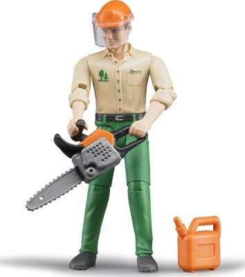 Bruder 60030 Profi-Serie Bworld Forstarbeiter Mit Zubehör 1:16 3 Bruder 60030 Profi-Serie Bworld Forstarbeiter Mit Zubehör 1:16