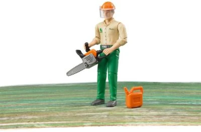 Bruder 60030 Profi-Serie Bworld Forstarbeiter Mit Zubehör 1:16 4 Bruder 60030 Profi-Serie Bworld Forstarbeiter Mit Zubehör 1:16 – Bild 2