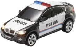 RC Scale Car BMW X6 Police, Revell Control Ferngesteuertes Polizeiauto Im Maßstab 1:24, 20 Cm