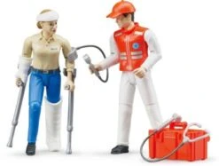 BRUDER 62710 Bworld Rettungsdienst Figurenset -Kinder Verkauf 5427395 03